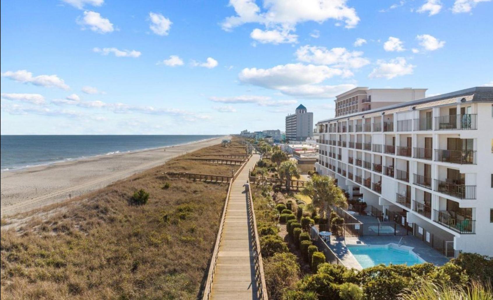 Ferienwohnung Oceanfront * Pool * Elevator * Boardwalk Carolina Beach Exterior foto